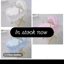 Dolls moses basket - , stand