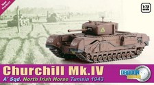 Dragon Armor 1:72 Scale Churchill Mk. IV A' Sqd. Tunisia 1943