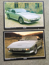 Vintage TVR Car Promotional Leaflet Tasmin 2 1980s