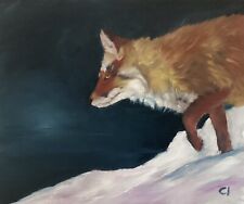 Fox Oil Painting British