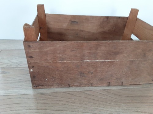 Vintage wooden packing box - vintage,