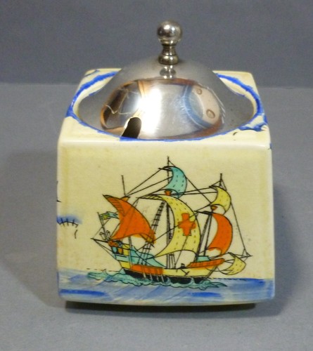 Art deco coronet - ware, parrot