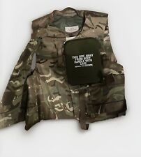 British Army ECBA Soft Filler And Ceramic Plate 