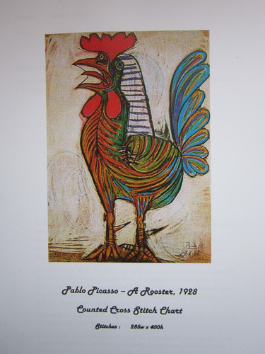 Picasso counted cross - picasso, stich