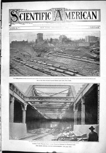 Old 1905 scientific - scientific, american