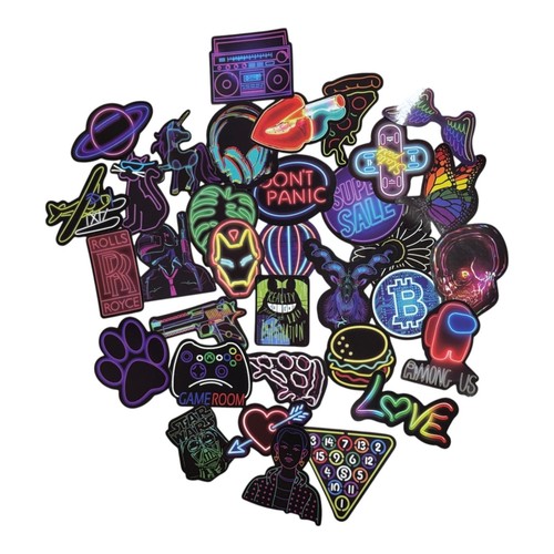Neon style 34pcs - neon,