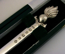 STERLING SILVER LORD MAYOR LONDON MILITARY H.A.C LETTER OPENER 2000 CASED