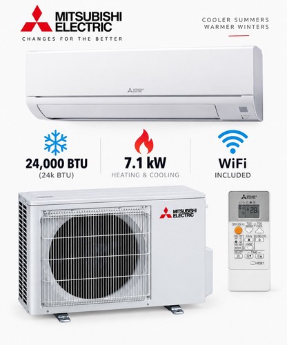 Mitsubishi electric 000 - electric, btu