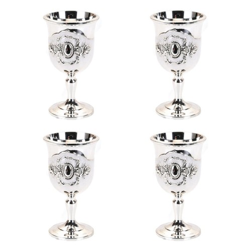 Pcs elegant stemmed goblets - 4,