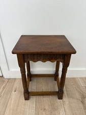 Vintage Rustic Wooden Side