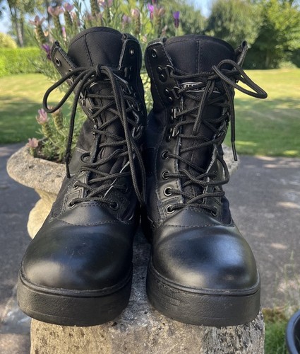 Men leather cadet boots - cadet,