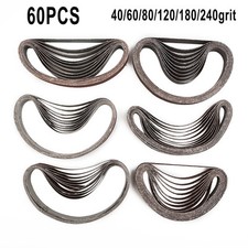 60* Sanding Belts To Fit For