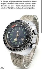 Vintage Gents Mortima Super Datomatic