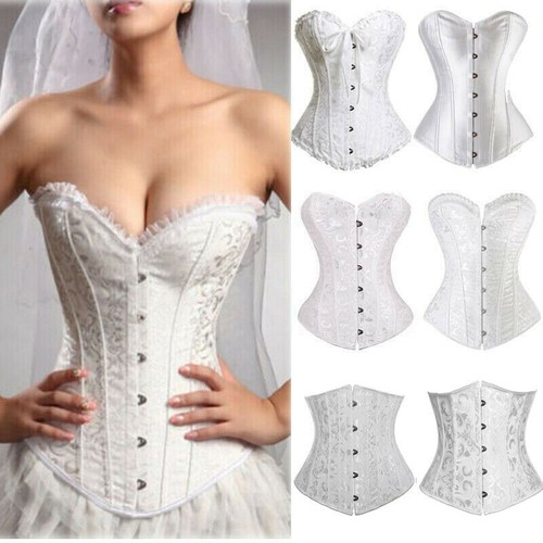 Women white corselet - women,