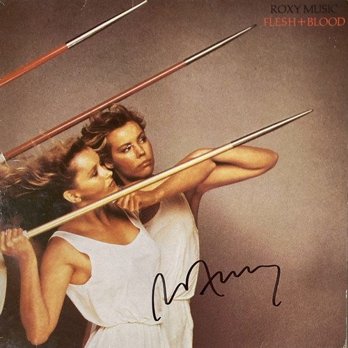 Bryan ferry signed roxy music - bryan,