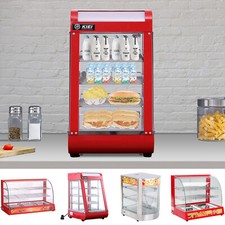 XL Commercial Catering Electric Hot Food Warmer Cabinet Display Counter Showcase