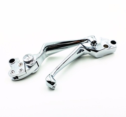 Chrome skull adjustable brake - skull,