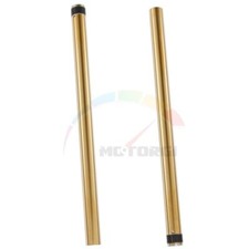 2xPipes Fork Inner Tubes Bars For Yamaha FZ6 2004-2007 5VX-23110-00 43x59mm DLC