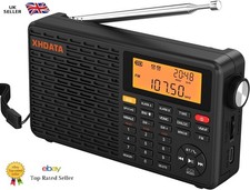 D109WB Portable Rechargeable Emergency Shortwave Radio Receivers with SOS Alarm✅