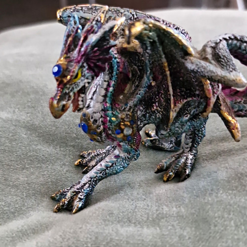 Dragon ornament figurine - dragon,