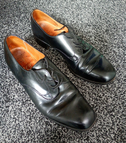Sanders ladies black leather - sanders,