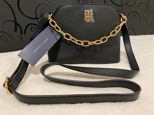 Tommy hilfiger black shoulder - tommy,