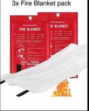 3xQuick Release Fire Blanket