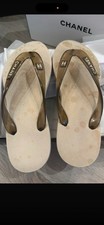Chanel Flip Flops Size 6