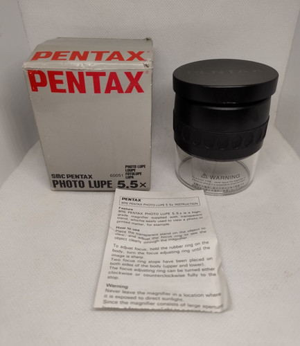 Pentax smc photo lupe - photo, 5.5x
