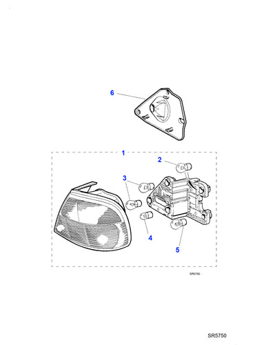 Jaguar genuine lamp - genuine, light