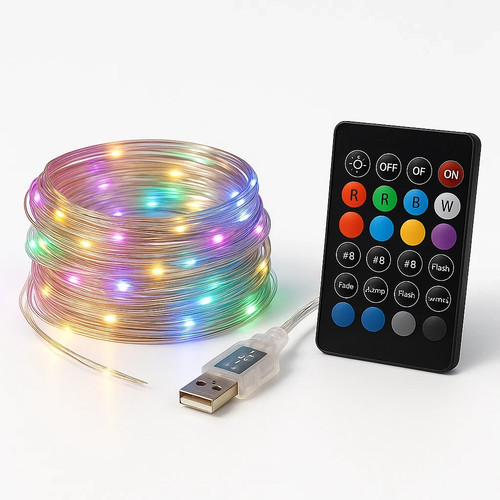 Rgb led fairy string - led, lights