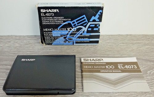 Sharp 6073 memo - el-6073, master