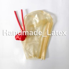 Latex Rubber Hood Mask with