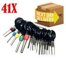 41x Wire Terminal Removal Tool Kit Car Electrical Wiring Crimp Connector Pin UK