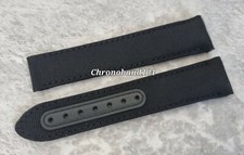 Genuine OEM Omega Speedmaster Dark Side of The Moon 21/18mm Black Cordura Strap 