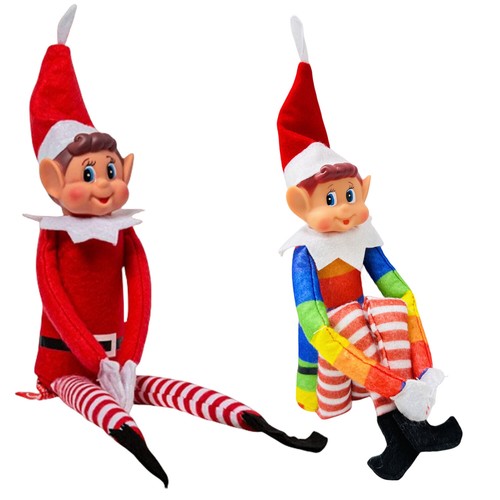 Christmas elf behaving badly - christmas,