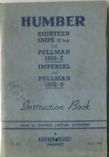 Humber Eighteen Snipe 27HP