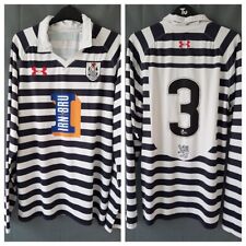 Queens Park Home Shirt 2018. Medium. Original UA. Black Adults Long No 3.