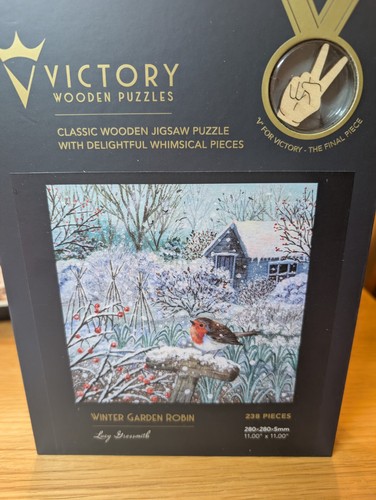 Victory wooden puzzle - victory, winter
