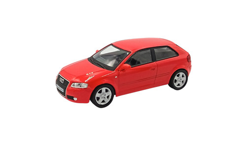 Audi red diecast - a3, model