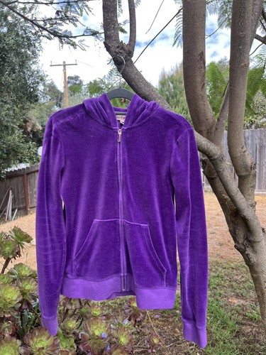 Juicy couture purple velour - couture,