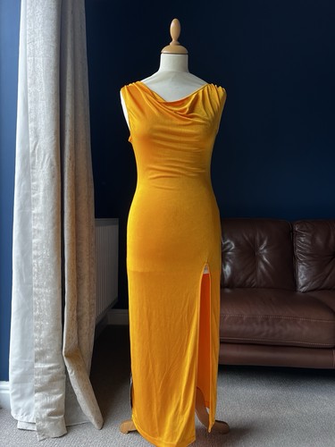 Orange maxi summer - summer, dress