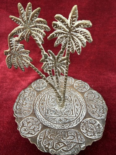 Antique bronze palm tree - palm,