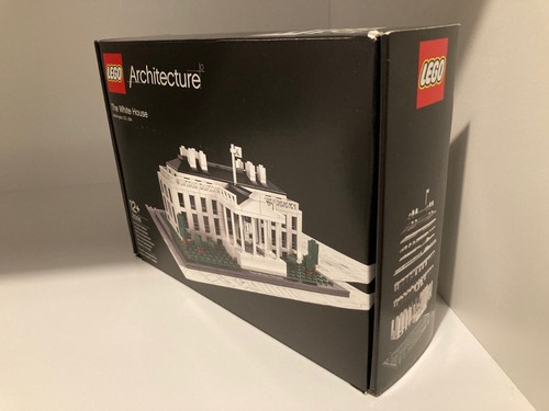 Lego architecture white - white, house