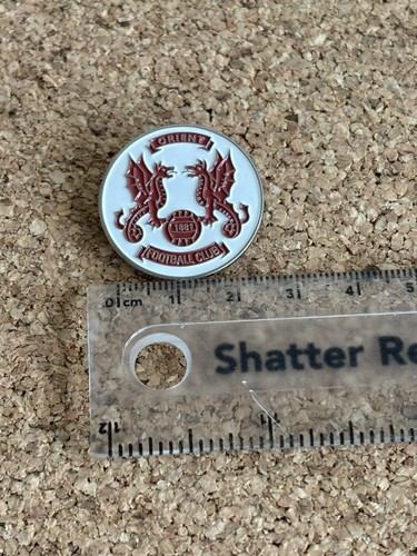 Leyton orient enamel metal - leyton,