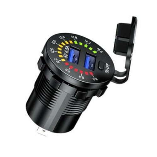 Dual usb car boat charger - car,