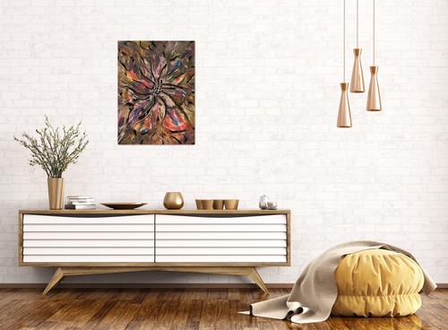Abstract hand painting - abstract, modern