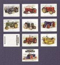 CLASSIC TRACTORS Collectors Card Set - Fordson Massey Harris Ferguson John Deere