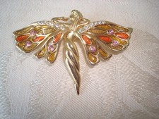 Gold Tone Fairy Nymph Pin