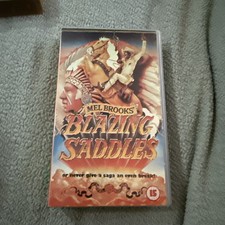 Blazing saddles vhs - saddles,, video